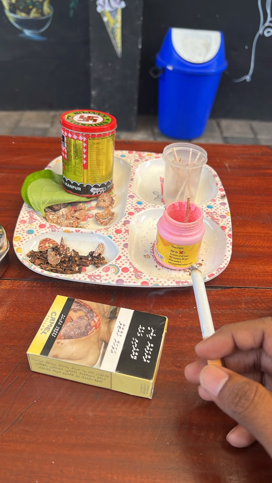 Some Maldivian cafe in Cochin, India, 6 October 2026